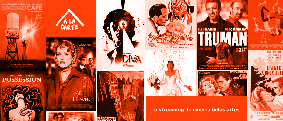 Banner de divulgação do Cine Belas Artes À LÁ CARTE